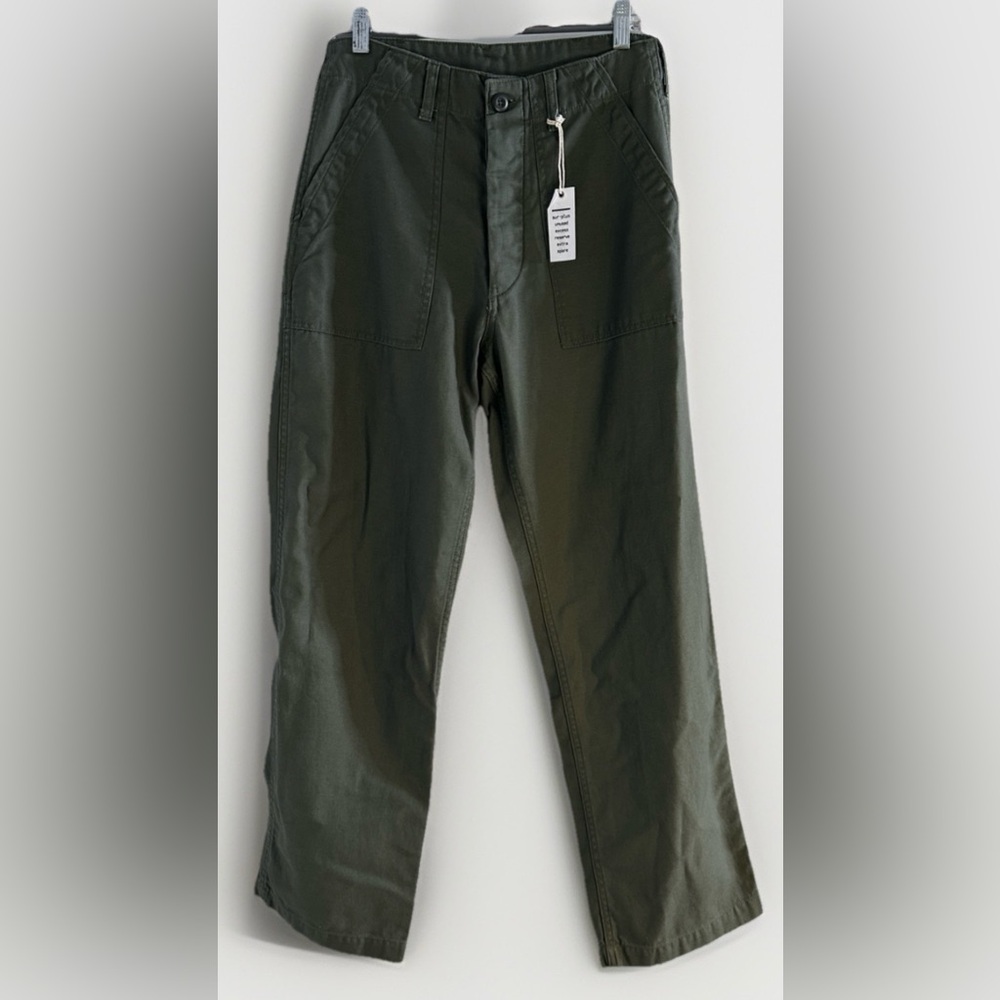 NSF / SRPLS US MILITARY BAKER PANTS  OLIVE NWT Size 25 - Picture 4 of 9